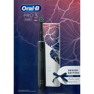 Oral-B PRO 3 3500 Czarno-Fioletowa Design Edition